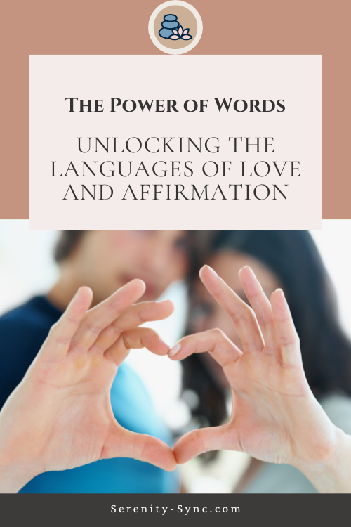 languages of love words of affirmation
