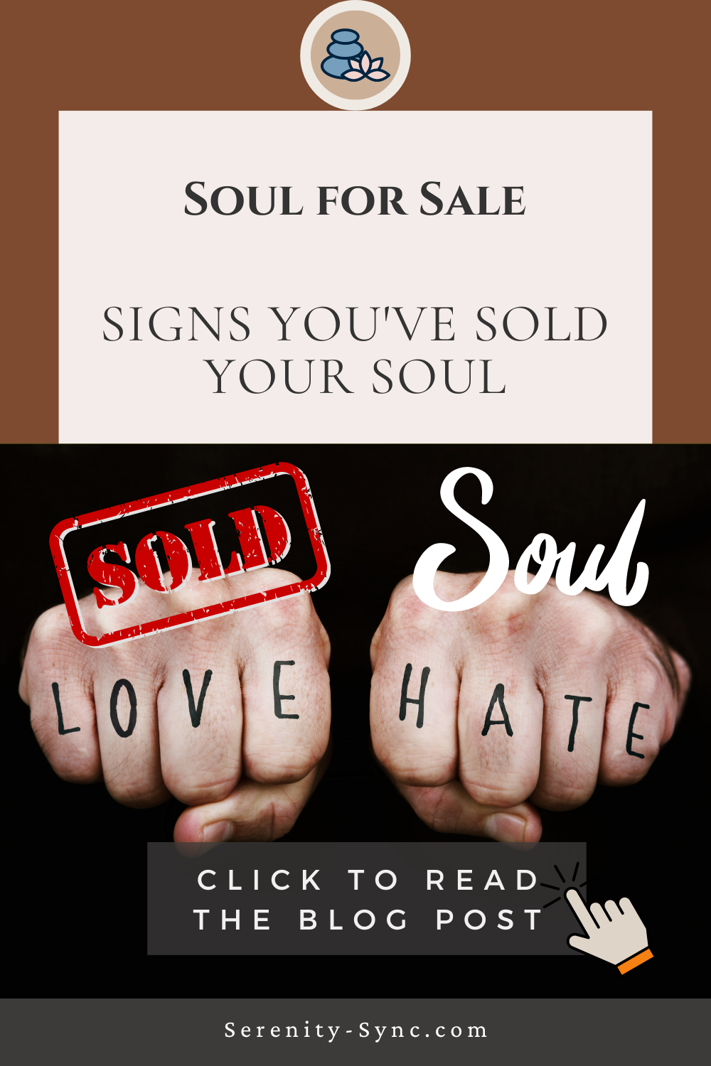 signs you've sold your soul